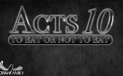 Acts 10: To Eat or Not to Eat?