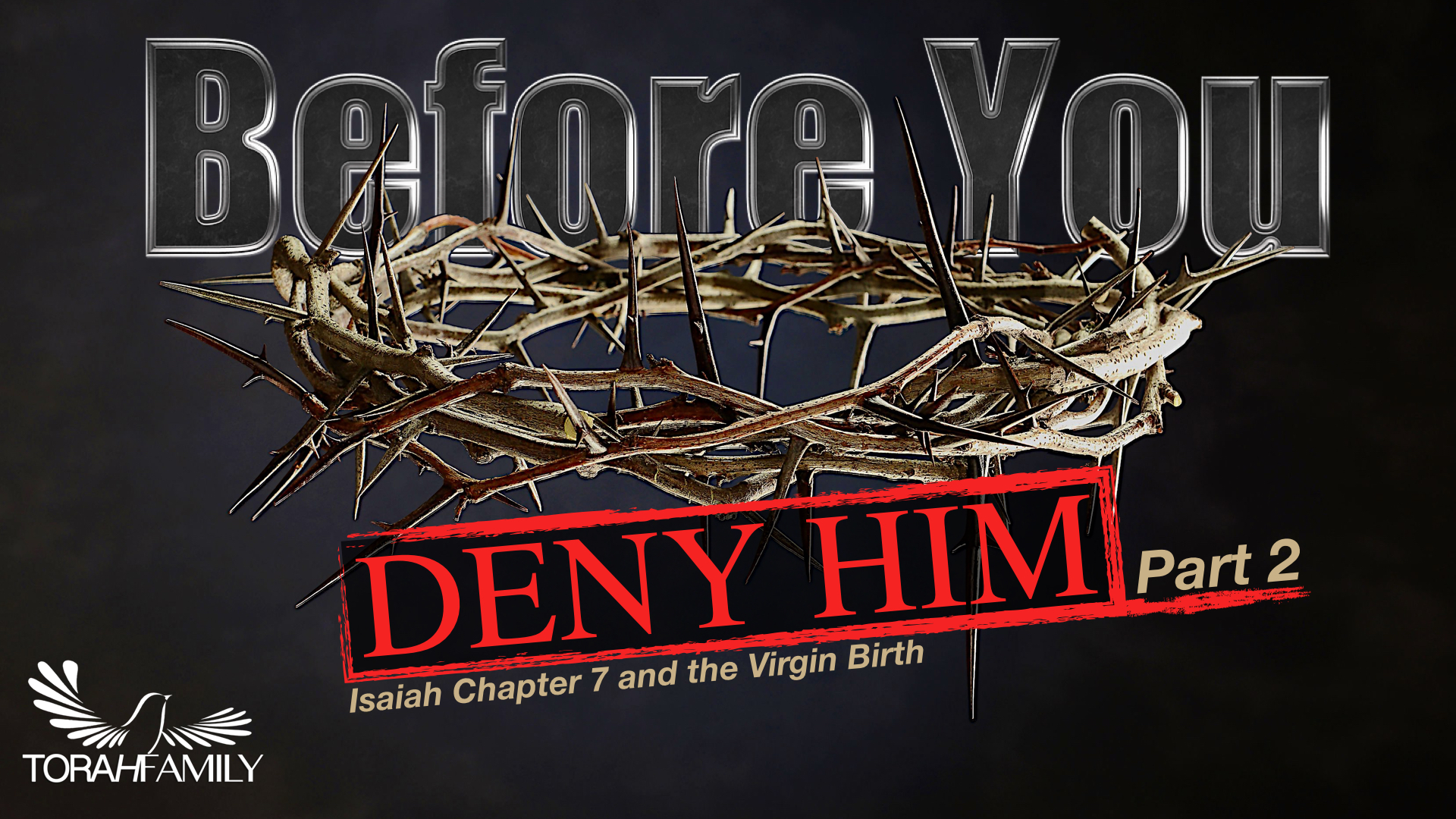 Before You Deny Him | Part 2