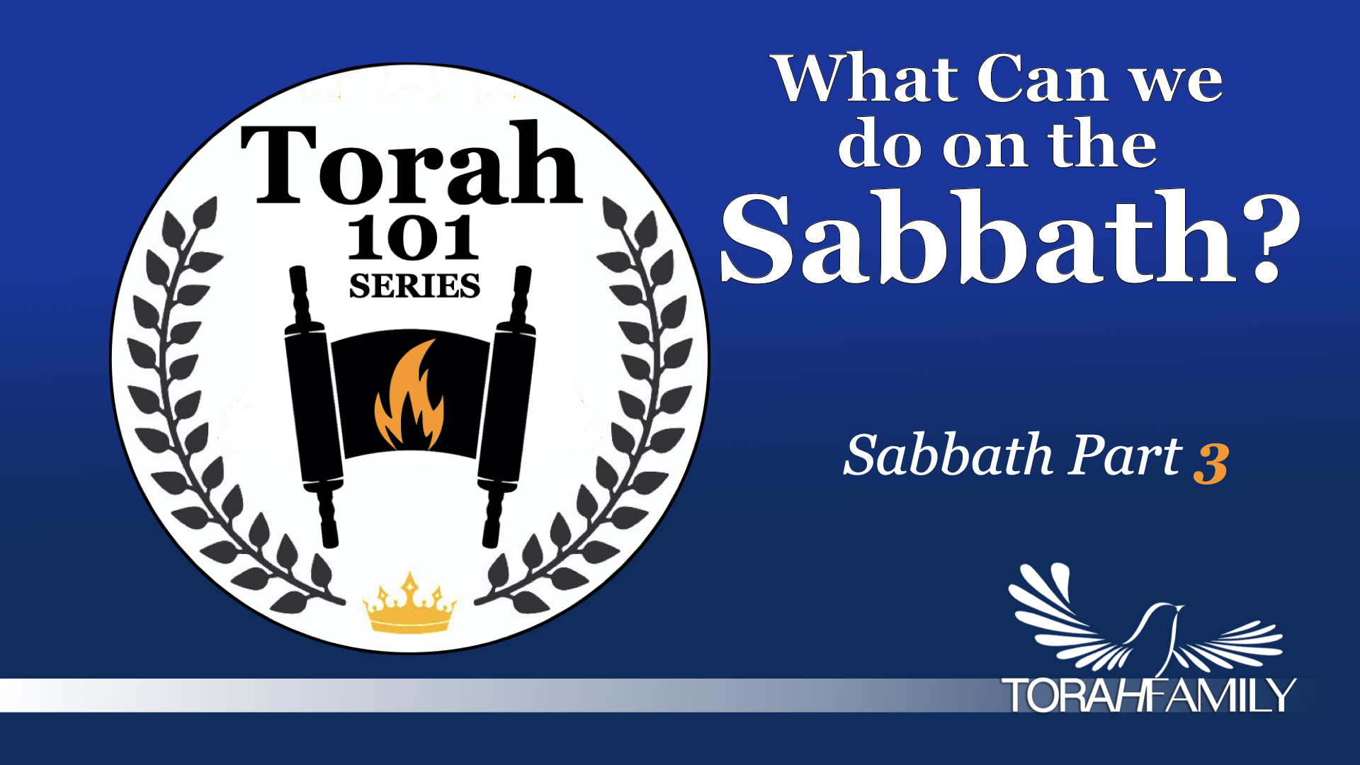What can we do on the Sabbath?