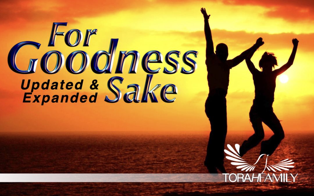 For Goodness Sake – Updated and Expanded